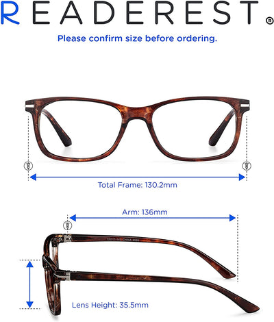Blue-Light-Blocking-Reading-Glasses-Bourbon-Tortoise-3-50-Magnification-Computer-Glasses