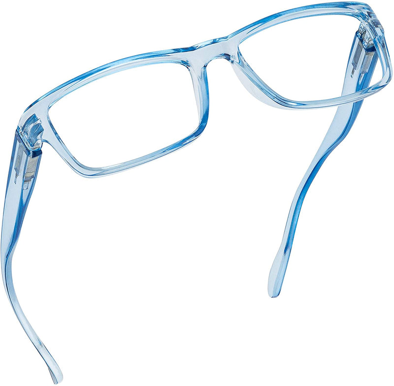 Blue-Light-Blocking-Reading-Glasses-Light-Blue-1-00-Magnification Anti Glare