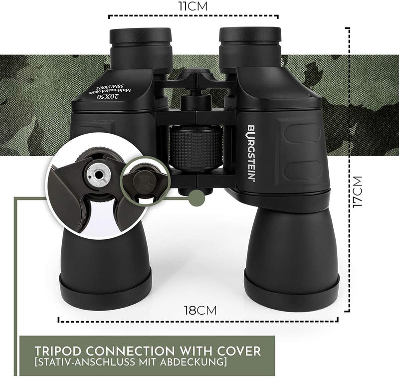 Binoculars adult 7x50 telescope compact binoculars with bag i field stopper