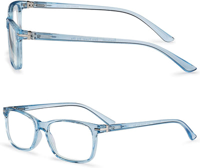 Blue-Light-Blocking-Reading-Glasses-Light-Blue-1-00-Magnification-Computer-Glasses