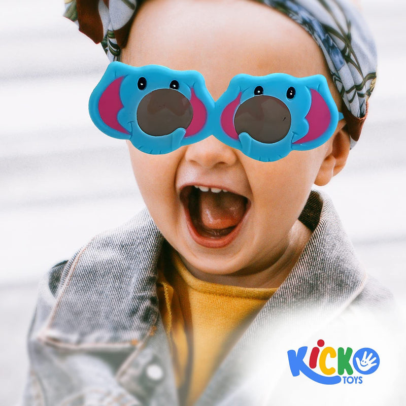 Kicko Assorted Sunglasses - 120 Pack - for Kids, Party Favors, Stocking Stuffers