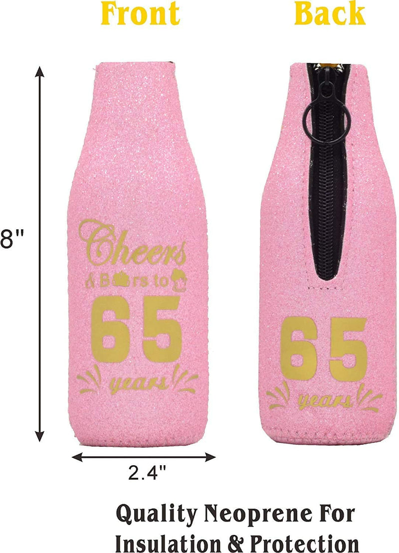 65th Birthday Gifts for Women, 65th Birthday Gifts, 65th Birthday Can Coolers, 65th