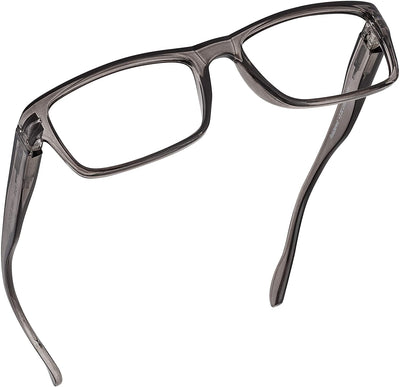 Blue-Light-Blocking-Reading-Glasses-Charcoal-3-75-Magnification Anti Glare