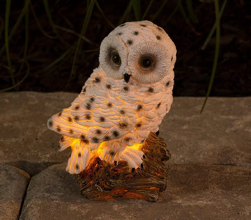 Owl Solar Powered Outdoor LED Garden