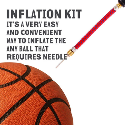 Katzco Inflation Kit - Inflation Needles Set - 6 Piece, Adapters and Needles Inflate