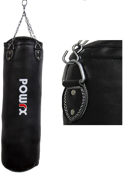Box bag filled synthetic leather (black or red) 100 x 33 cm 120 x 33 cm (black 1