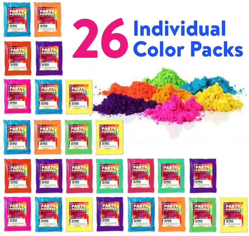 Hawwwy Color Powder for Gender Reveal (3)Pounds Pink, Blue, Yellow Packets of Colorful
