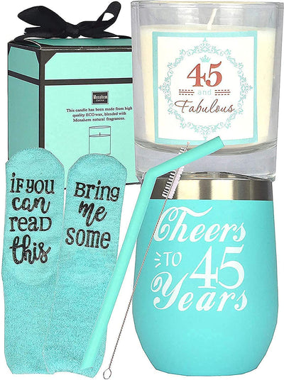 45th Birthday Gifts for Women, 45th Birthday, 45th Birthday Tumbler, 45 Year Old Birthday