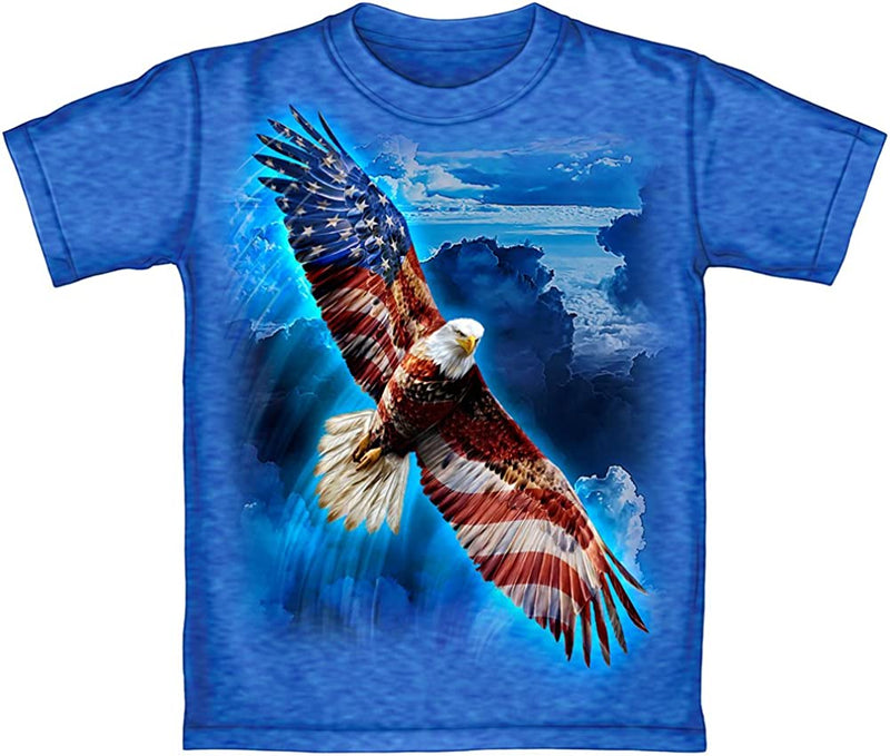 American Eagle USA Adult Tee Shirt (Adult Large