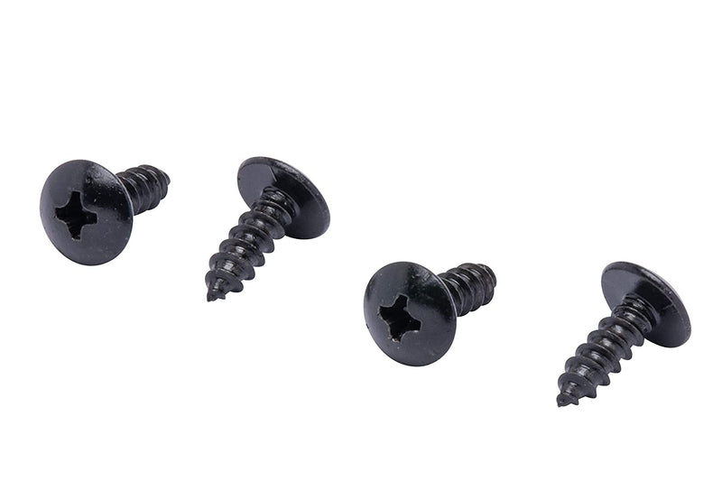 8 X 3/4" Stainless Truss Head Phillips Wood Screw, (25pc), Black Xylan Coated 18-8 (304