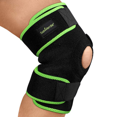 Kniebandage women and men with Velcro fasten