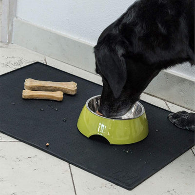 Dog Bowl Mat  Pet Mats For Food And Water  Silicone Waterproof Dog