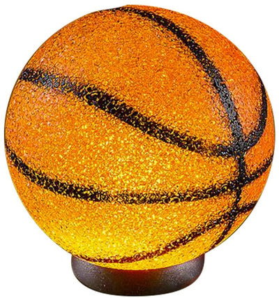 Kicko Sparkle Basketball Lamp - 1 Piece - B-Ball Shaped Lamp with Sturdy Plastic Base