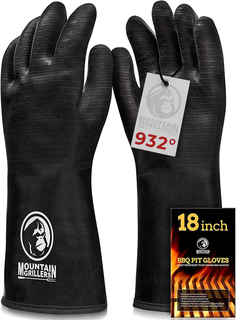 Extreme Heat Resistant Gloves For Grill Bbq High Temperature Fire Pit Grill