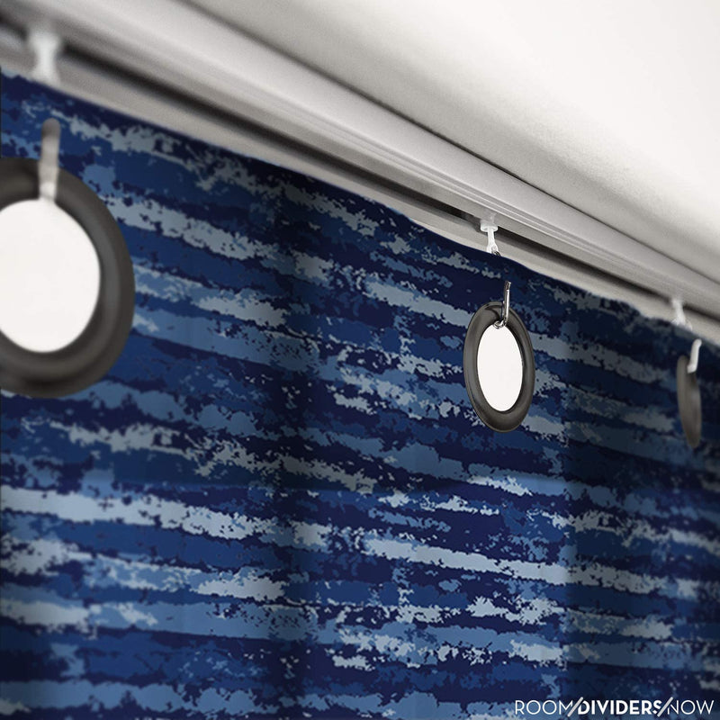 Room/Dividers/Now Ceiling Track Room Divider Kit - The Blue Stripe