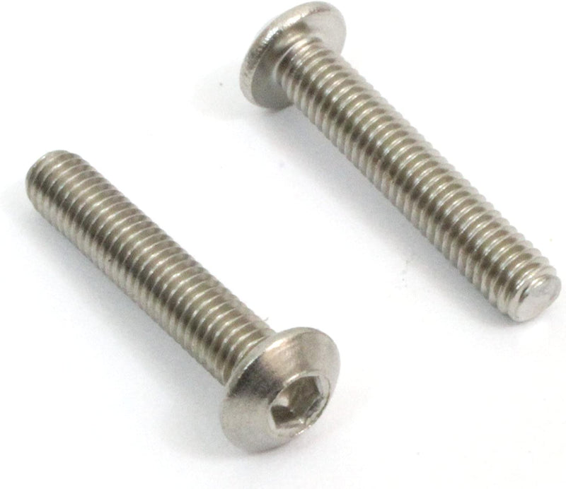 M3 X 12mm Stainless Steel 100pc Button Socket Head Cap Screw Choose Sizetype