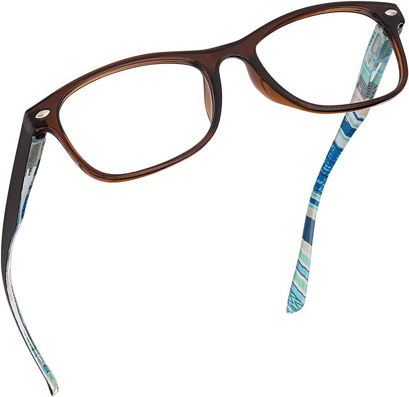 Blue-Light-Blocking-Reading-Glasses-Brown-Blue-1-50-Magnification-Computer-Glasses