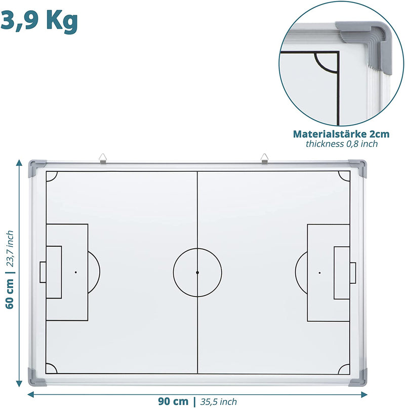 Tactical table football 90x60 cm magnetic table Tactic Board Coach Board Plus