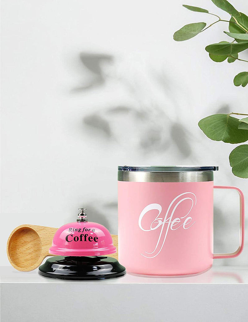 Coffee Lovers,Coffee Gifts for Coffee Lovers,Coffee Gift Basket,Coffee Ring Bell,Coffee