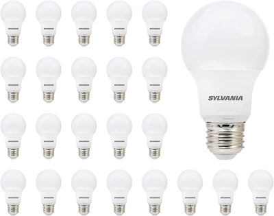 SYLVANIA LED A19 Light Bulb, 60W Equivalent, Efficient 8.5W, 10 Year, 2700K, 800 Lumens