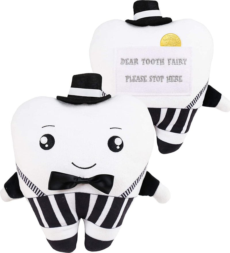 Tooth Fairy Gifts for Boys,Tooth Fairy Pillow,Tooth Pillow for Tooth Fairy Boys,Tooth