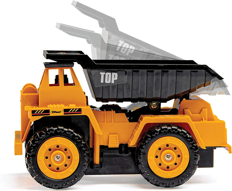 5 Channel Fully Functional Rc Dump Truck My First Rc Construction Truck Kids Size