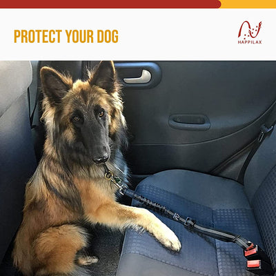 Dog safety belt for the car adjustable dog belt 4570cm carport adapter