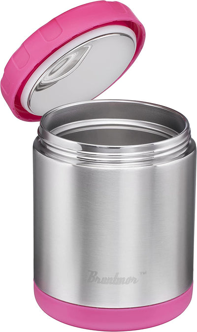 Vacuum Insulated Food Jar 24-Ounce - 100% Stainless Steel Interior - Leak Proof Soup Jar