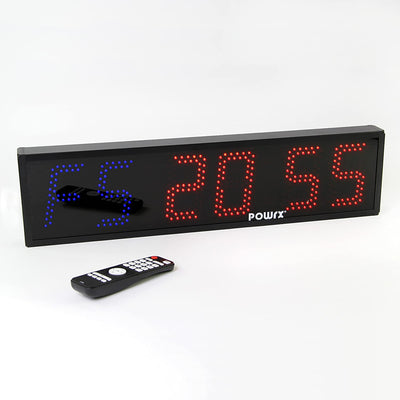 Sport Timer Board countdownimer meter dimensions 65 x 16 x 5 cm 6 places led