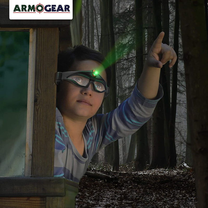 ArmoGear Night Vision Goggles for Kids | Spy Gear Gadgets | Kids Camping Gear Spy Glasses