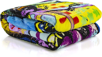 Dawhud Direct Super Soft Plush Fleece Throw Blanket by Dean Russo (Therapy Dog