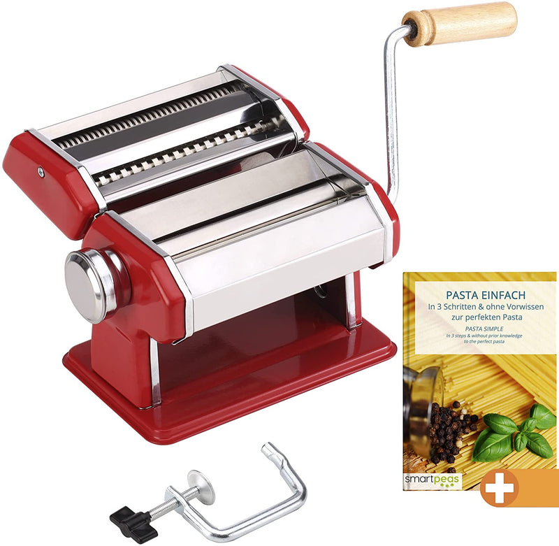 Pasta maker pasta machine manual pasta made of stainless steel chrome