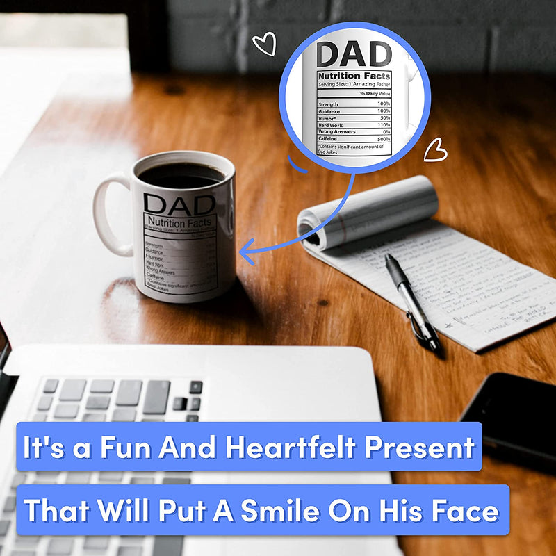 Dad Mug Birthday Gift From Daughter - Stocking Stuffer Ideas For The World&
