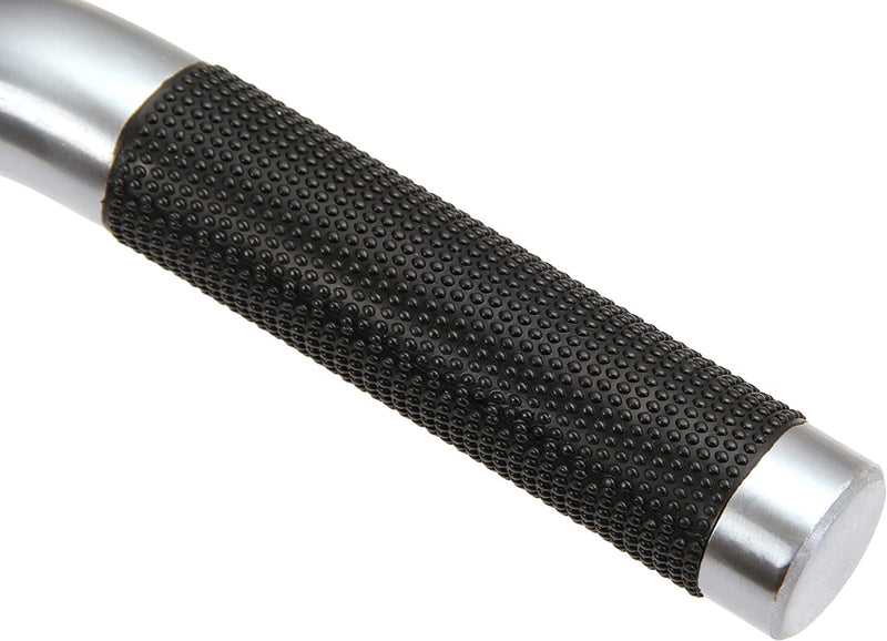 SZ curl rod with rubberized handle surfaces