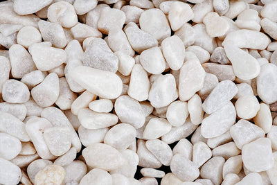 Deco -small decorative gravel pebble stones flukies rounded
