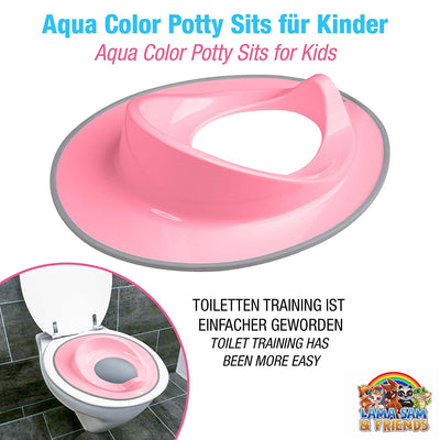 Toilet seat for toddlers