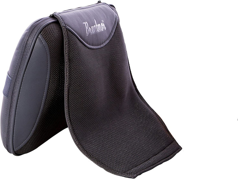 Bruntmor, Luxury Massage Cushion Shiatsu Cordless 3-D Kneading Chair Massager with Heat