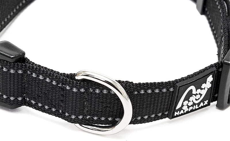 Dog collar for small dogs in size and reflective 3040