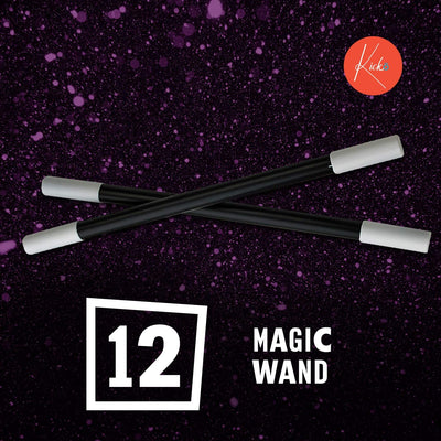 Kicko 14 Inch Magic Wand - 12 Pieces of Abracadabra Costume Prop - Cosplay Attire, Talent
