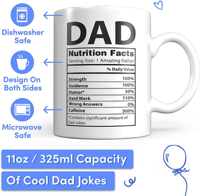 Dad Mug Birthday Gift From Daughter - Stocking Stuffer Ideas For The World'S Best Dad