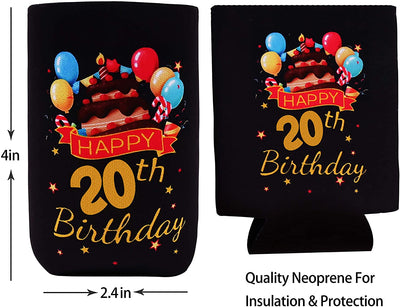 20 Birthday,20 Years Birthday Decorations,Happy 20th Birthday Decoration,20 Happy