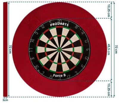 Dart surround for all marksmar slices DART STUCHTRING in red high quality