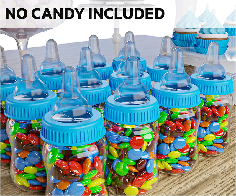 12pcs Fillable Candy Bottle for Baby Shower | Feeder Style Mini Bottle | Candy Gift Box