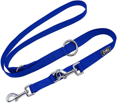 Dog leash nylon 3 -fold 2m for small size dogs double linen two