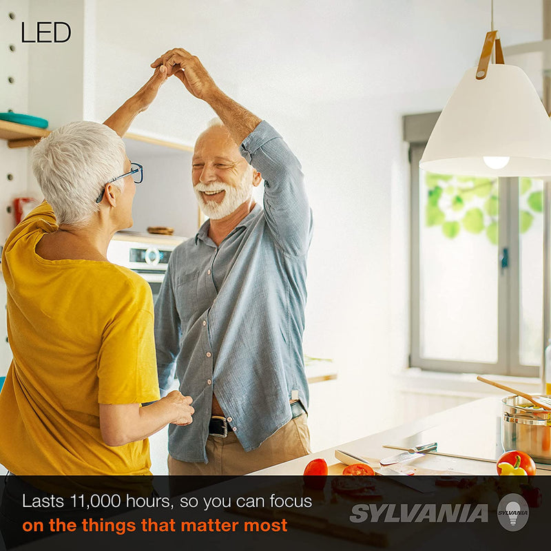 SYLVANIA LED A19 Light Bulb, 60W Equivalent Efficient 8.5W Medium Base, 2700K Soft White