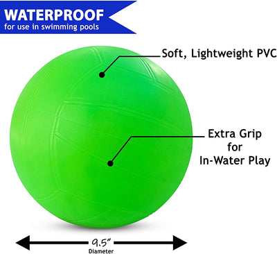 Botabee Youth Swimming Pool Water Volleyball | Pool Volleyball with Oversized 30