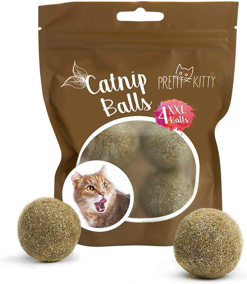 Cats mint ball to play 4x catnip toys for cats