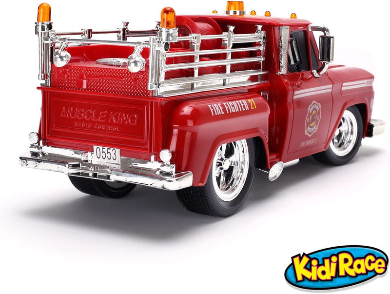 Remote control RCR fire truck truck rechargeable RC Auto Durable Easy