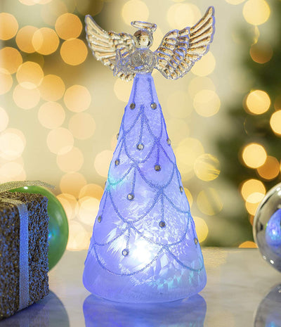 Angel of Light Glass LED Color Changing