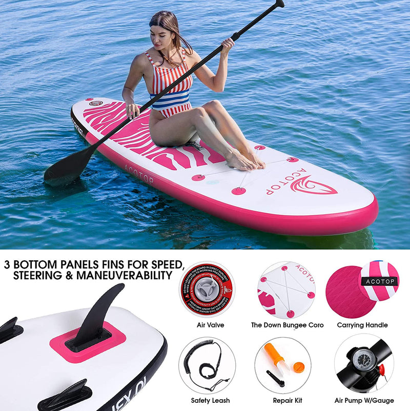 Inflatable Paddle Board, 10&